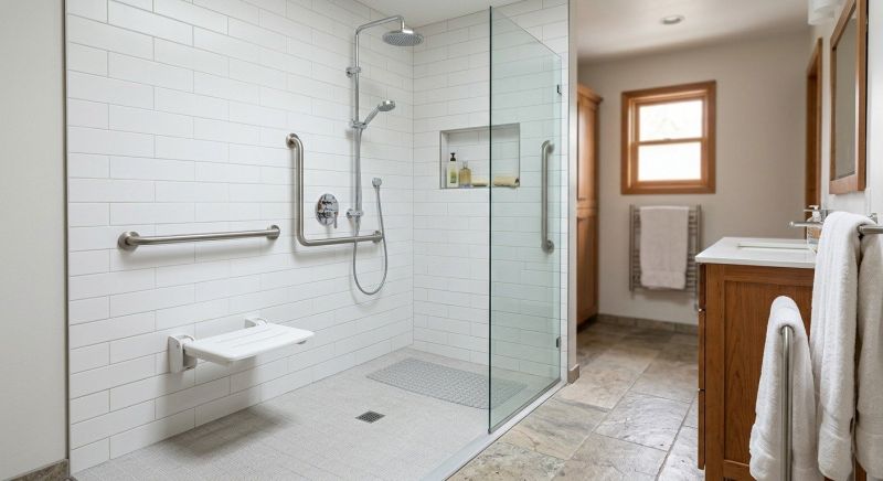 Mobility Shower Installation in Nashua, NH