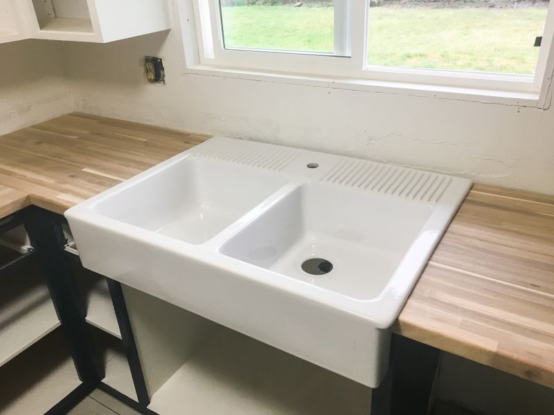 Undermound Sink in Use